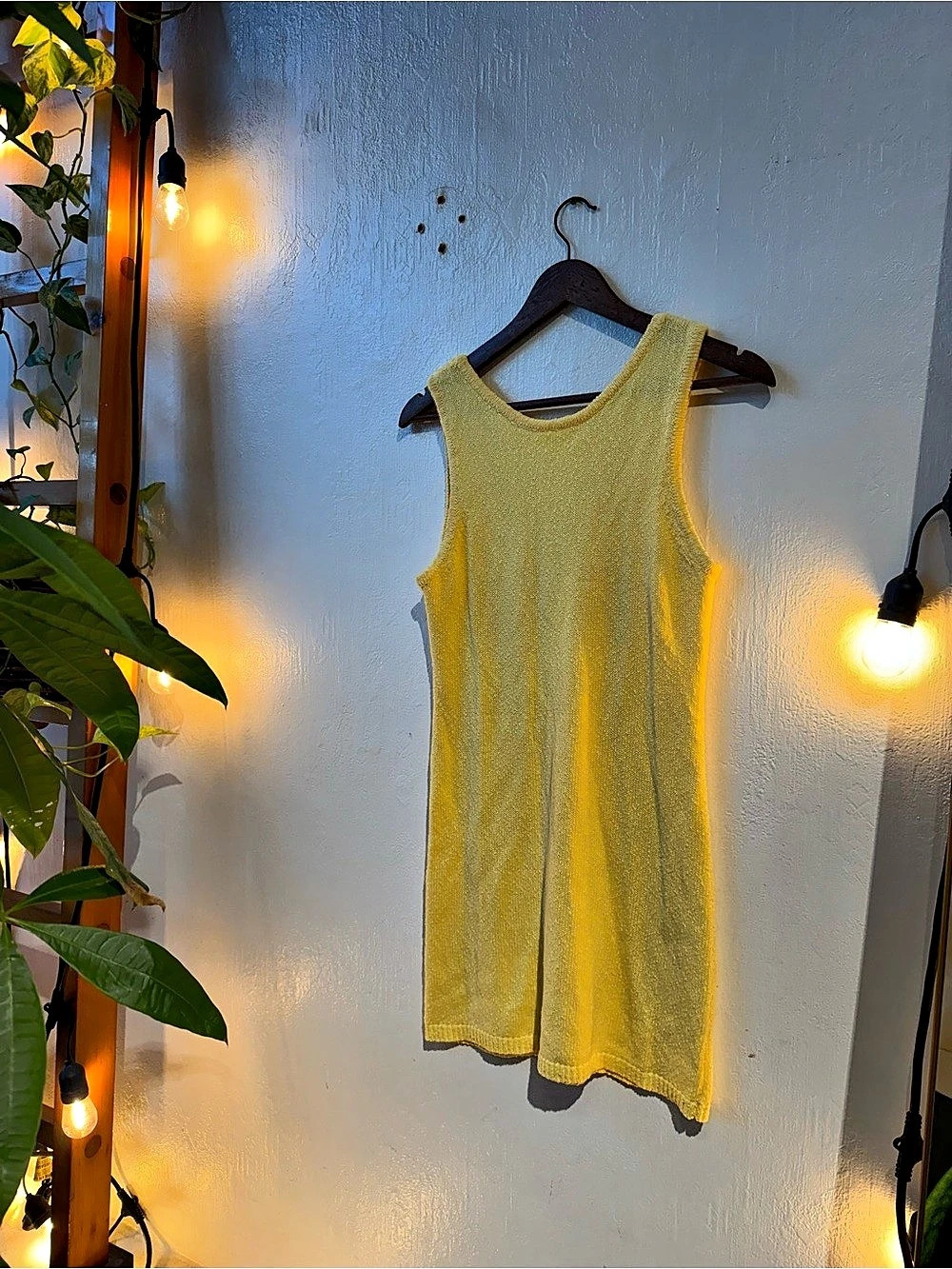 By Together Yellow Knit dress Like New